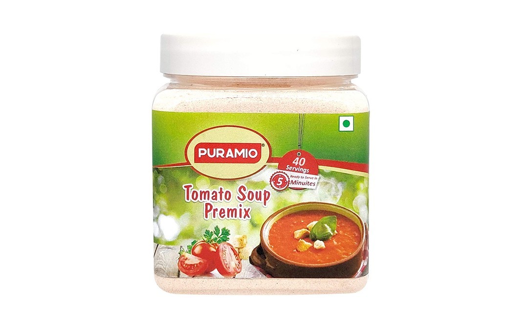 Puramio Tomato Soup Premix    Plastic Jar  400 grams